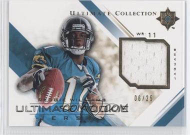 2004 Upper Deck Ultimate Collection - Ultimate Rookie Jerseys - Gold #URJ-RW - Reggie Williams /25