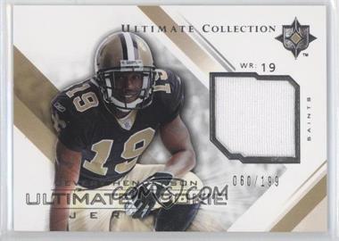 2004 Upper Deck Ultimate Collection - Ultimate Rookie Jerseys #URJ-DE - Devery Henderson /199