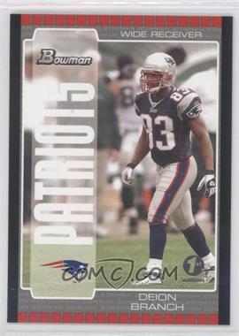 2005 Bowman - [Base] - 1st Edition #89 - Deion Branch