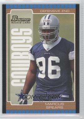 2005 Bowman - [Base] - Bronze #133 - Marcus Spears