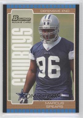 2005 Bowman - [Base] - Bronze #133 - Marcus Spears