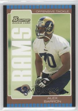 2005 Bowman - [Base] - Bronze #174 - Alex Barron