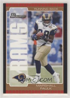 2005 Bowman - [Base] - Bronze #25 - Marshall Faulk