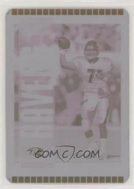 2005 Bowman - [Base] - Printing Plate Magenta #59 - Kyle Boller /1