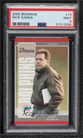 Nick Saban [PSA 9 MINT]