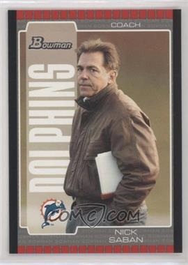 2005 Bowman - [Base] #73 - Nick Saban