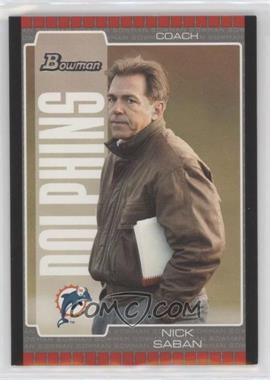 2005 Bowman - [Base] #73 - Nick Saban