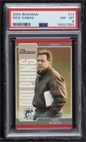 Nick Saban [PSA 8 NM‑MT]