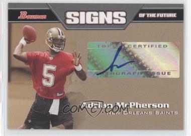 2005 Bowman - Signs of the Future #SF-AM - Adrian McPherson