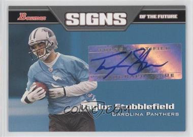 2005 Bowman - Signs of the Future #SF-TS - Taylor Stubblefield