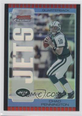 2005 Bowman Chrome - [Base] - Blue Refractor #22 - Chad Pennington /250