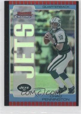 2005 Bowman Chrome - [Base] - Blue Refractor #22 - Chad Pennington /250