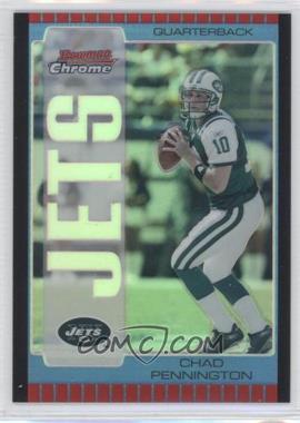 2005 Bowman Chrome - [Base] - Blue Refractor #22 - Chad Pennington /250