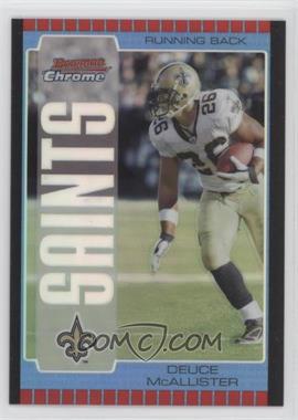 2005 Bowman Chrome - [Base] - Blue Refractor #33 - Deuce McAllister /250 [EX to NM]