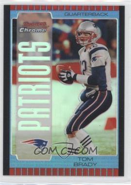 2005 Bowman Chrome - [Base] - Blue Refractor #8 - Tom Brady /250