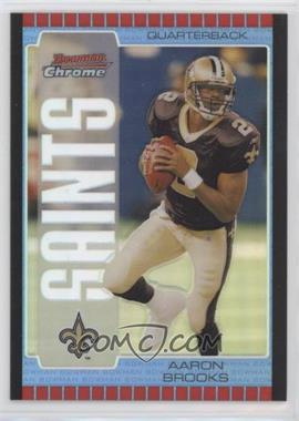 2005 Bowman Chrome - [Base] - Blue Refractor #84 - Aaron Brooks /250