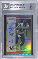 Jerome Mathis [BGS 9 MINT] #/50