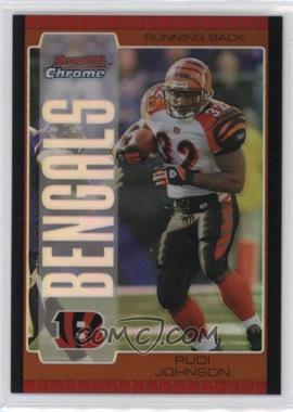 2005 Bowman Chrome - [Base] - Bronze Refractor #79 - Rudi Johnson /150