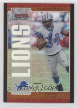 2005 Bowman Chrome - [Base] - Bronze Refractor #88 - Kevin Jones /150