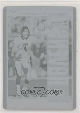 2005 Bowman Chrome - [Base] - Printing Plate Cyan #85 - Kyle Boller /1