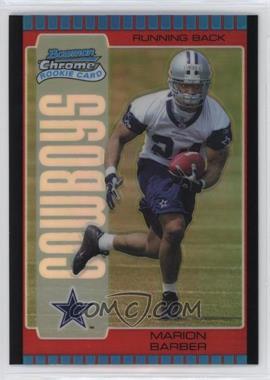 2005 Bowman Chrome - [Base] - Red Refractor #113 - Marion Barber III