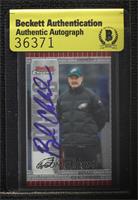 Brad Childress [BAS Beckett Auth Sticker]