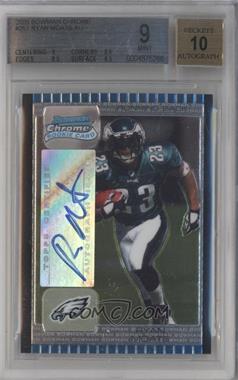 2005 Bowman Chrome - [Base] #257 - Ryan Moats [BGS 9 MINT]