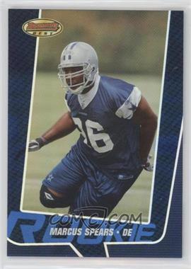 2005 Bowman's Best - [Base] - Blue #62 - Rookie - Marcus Spears /1399