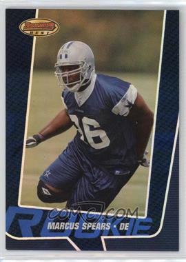 2005 Bowman's Best - [Base] - Blue #62 - Rookie - Marcus Spears /1399