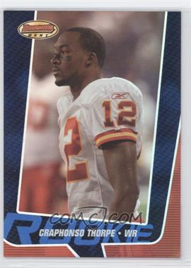 2005 Bowman's Best - [Base] - Blue #64 - Rookie - Craphonso Thorpe /1399