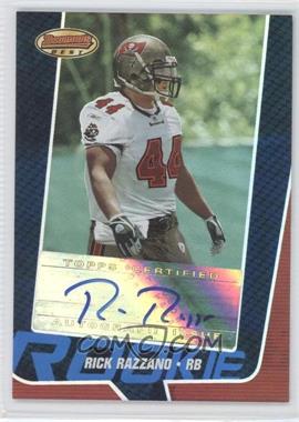 2005 Bowman's Best - [Base] - Blue #70.2 - Rookie Autograph - Rick Razzano /299