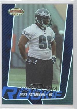 2005 Bowman's Best - [Base] - Blue #71 - Rookie - Mike Patterson /1399