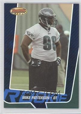 2005 Bowman's Best - [Base] - Blue #71 - Rookie - Mike Patterson /1399