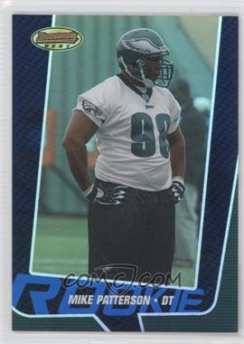 2005 Bowman's Best - [Base] - Blue #71 - Rookie - Mike Patterson /1399