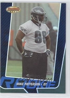 2005 Bowman's Best - [Base] - Blue #71 - Rookie - Mike Patterson /1399