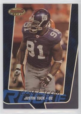 2005 Bowman's Best - [Base] - Blue #98 - Rookie - Justin Tuck /1399