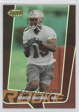 2005 Bowman's Best - [Base] - Bronze #79 - Rookie - Marcus Maxwell /199