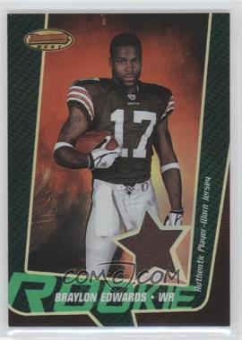 2005 Bowman's Best - [Base] - Green #_BRED - Rookie - Braylon Edwards /599