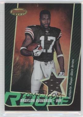 2005 Bowman's Best - [Base] - Green #_BRED - Rookie - Braylon Edwards /599