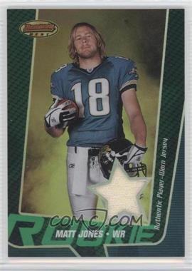 2005 Bowman's Best - [Base] - Green #_MAJO - Rookie - Matt Jones /599