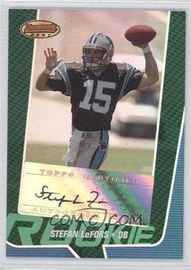 2005 Bowman's Best - [Base] - Green #114 - Rookie - Stefan LeFors /599