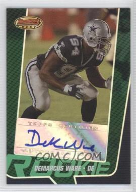 2005 Bowman's Best - [Base] - Green #166 - Rookie - DeMarcus Ware /599