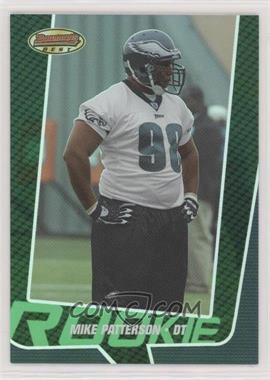 2005 Bowman's Best - [Base] - Green #71 - Rookie - Mike Patterson /799 [EX to NM]
