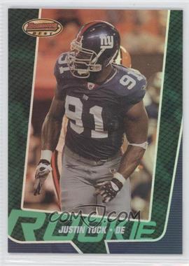 2005 Bowman's Best - [Base] - Green #98 - Rookie - Justin Tuck /799