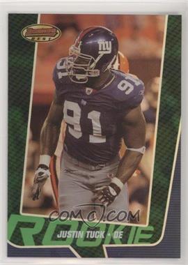 2005 Bowman's Best - [Base] - Green #98 - Rookie - Justin Tuck /799