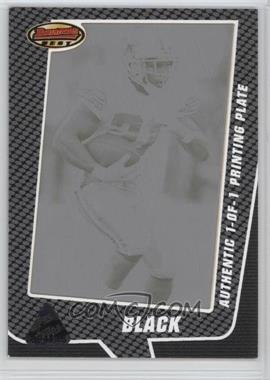 2005 Bowman's Best - [Base] - Printing Plate Black Framed #32 - Julius Jones /1 [Noted]