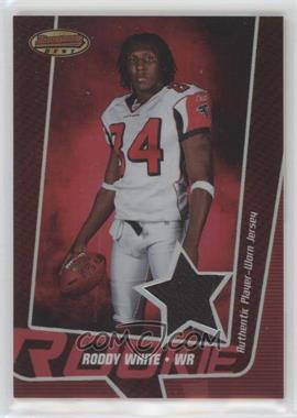 2005 Bowman's Best - [Base] - Red #_ROWH - Rookie - Roddy White /199