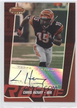 2005 Bowman's Best - [Base] - Red #137 - Rookie - Chris Henry /199