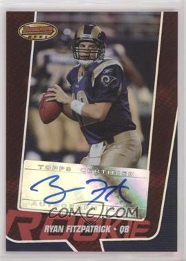 2005 Bowman's Best - [Base] - Red #153 - Rookie - Ryan Fitzpatrick /199