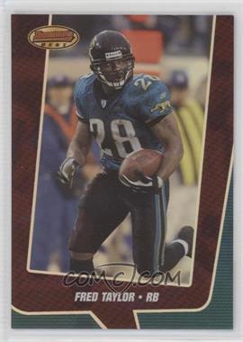 2005 Bowman's Best - [Base] - Red #38 - Fred Taylor /499